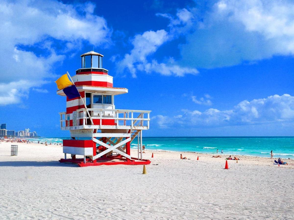 Luxe 2Br1Bath South Beach 1 Min Walk From Ocean Miami Beach Eksteriør bilde
